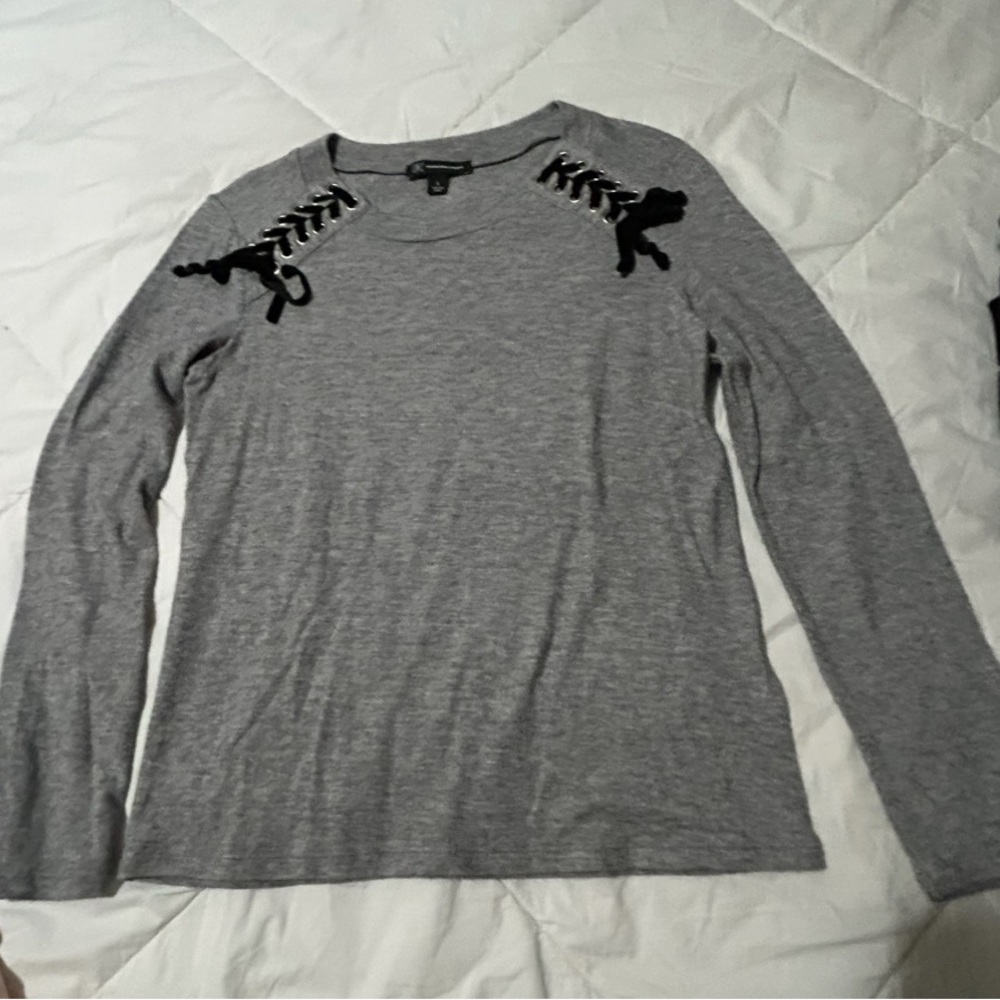 INC International Concepts lightweight sweater grey...size-Small